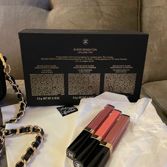 SOLD DO NOT BUY Authentic Chanel Lipgloss Trio - Picture 6 of 6